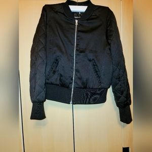 Divided black jacket